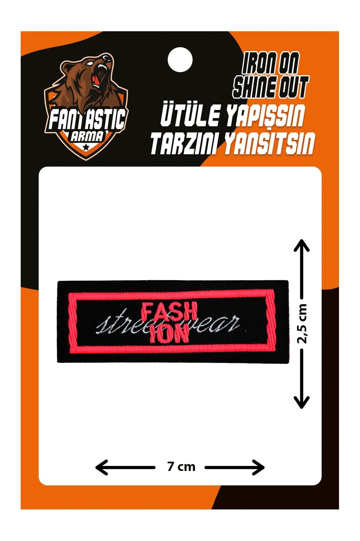 Ütü Ile Yapışan Dokuma Arma Patch, Fashıon