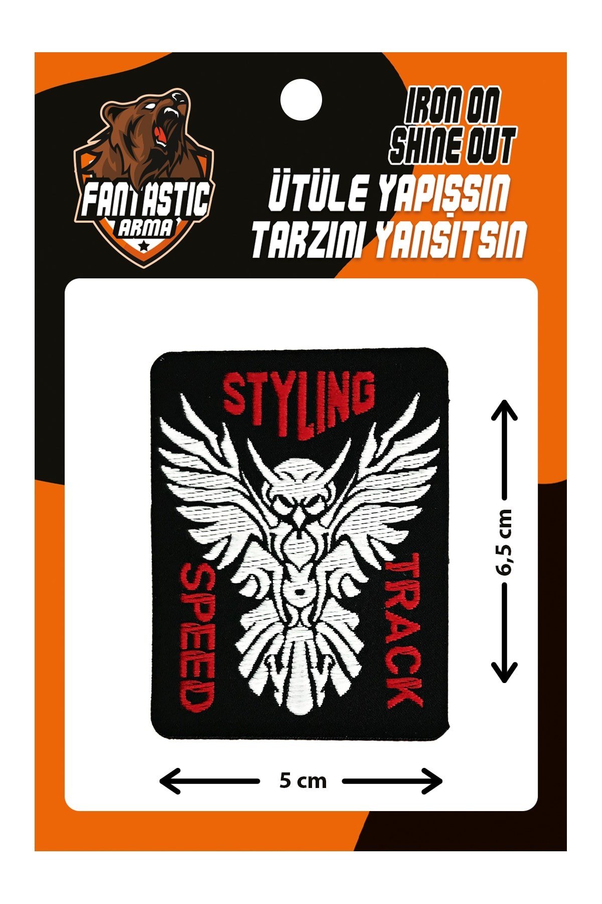 Ütü Ile Yapışan Dokuma Arma Patch, Stylıng