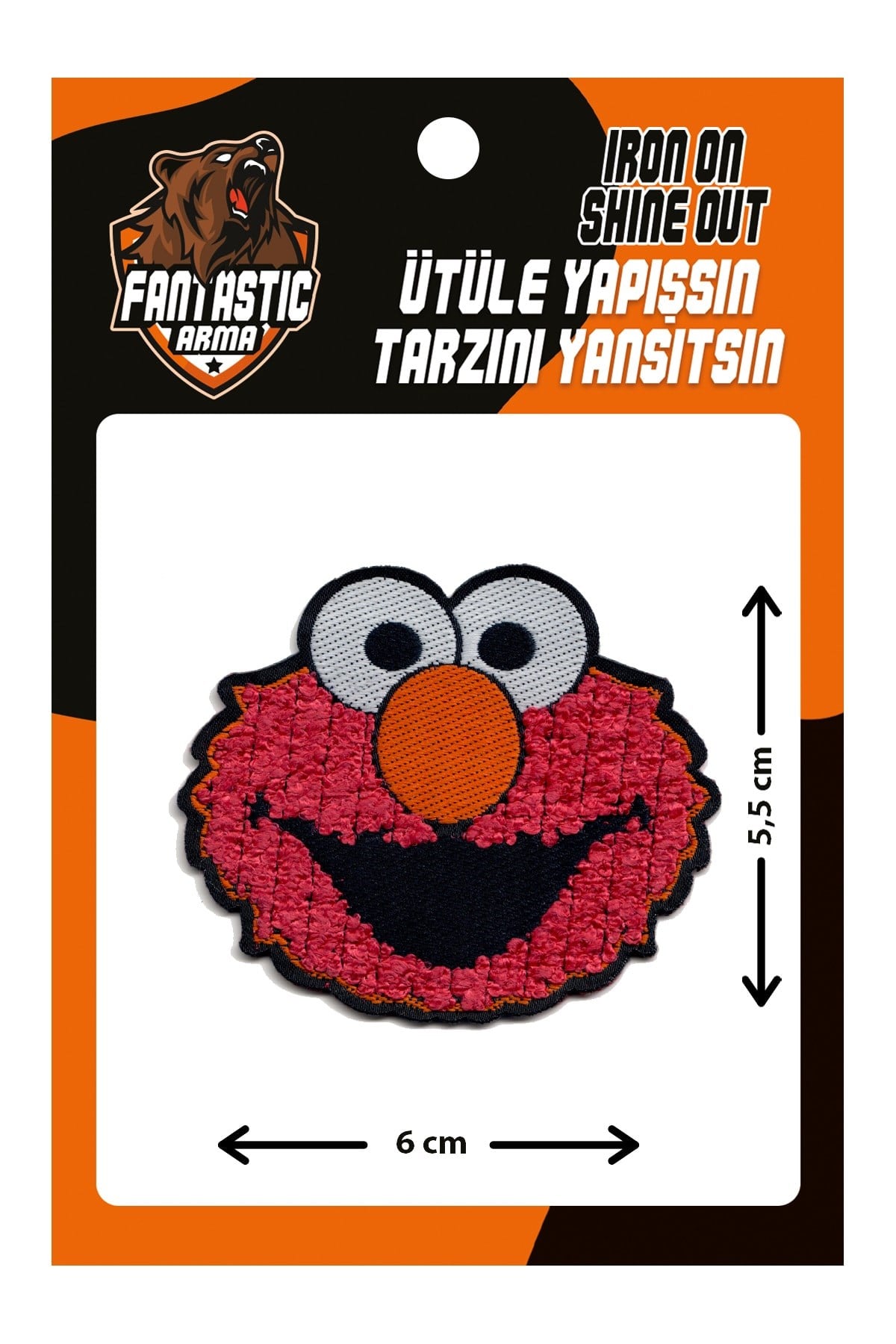 Ütü Ile Yapışan Dokuma Peluş, Kolej, Punch, Kurabiye, Canavarı, Arma Modeli