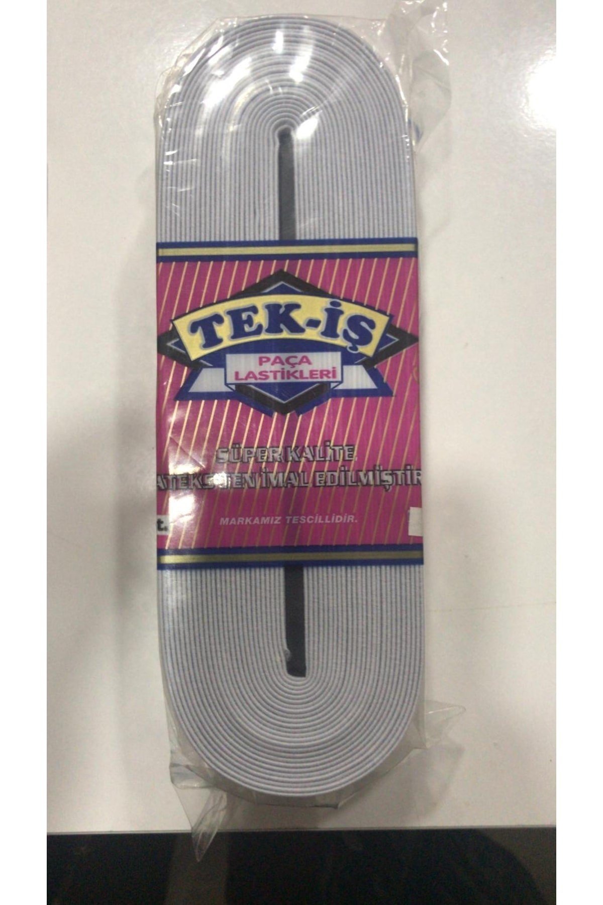 Yassı Paça Lastik 6cm 10 Metre