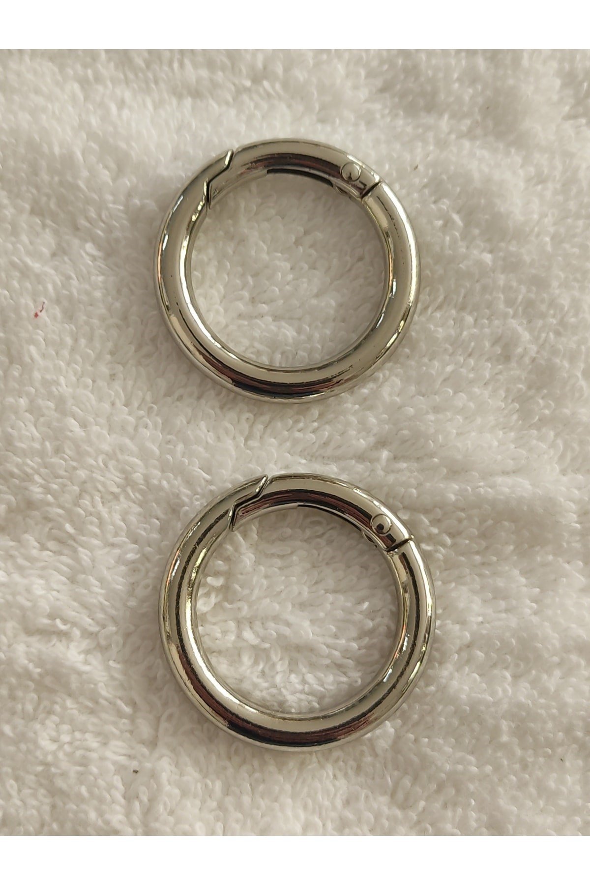 Yaylı Metal Halka Çanta Aksesuarı (2 Adet -iç Çapı 2,5 Cm)