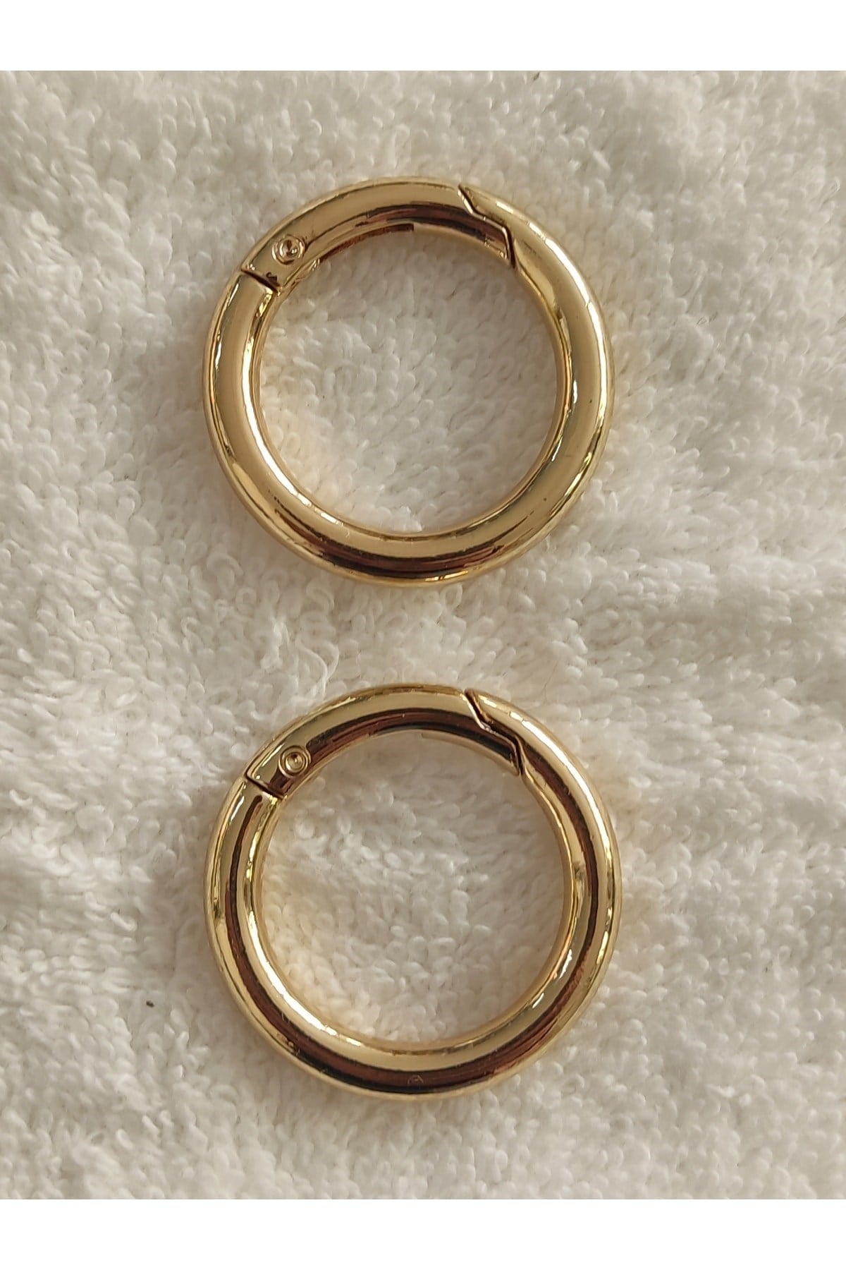 Yaylı Metal Halka Çanta Aksesuarı (2 Adet -iç Çapı 2,5 Cm)
