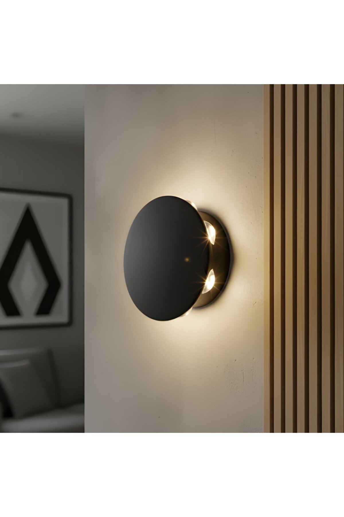 DEKORATİF STAR DUVAR APLİĞİ — KDA752 / 6W / 3000K SARI IŞIK/ IP54