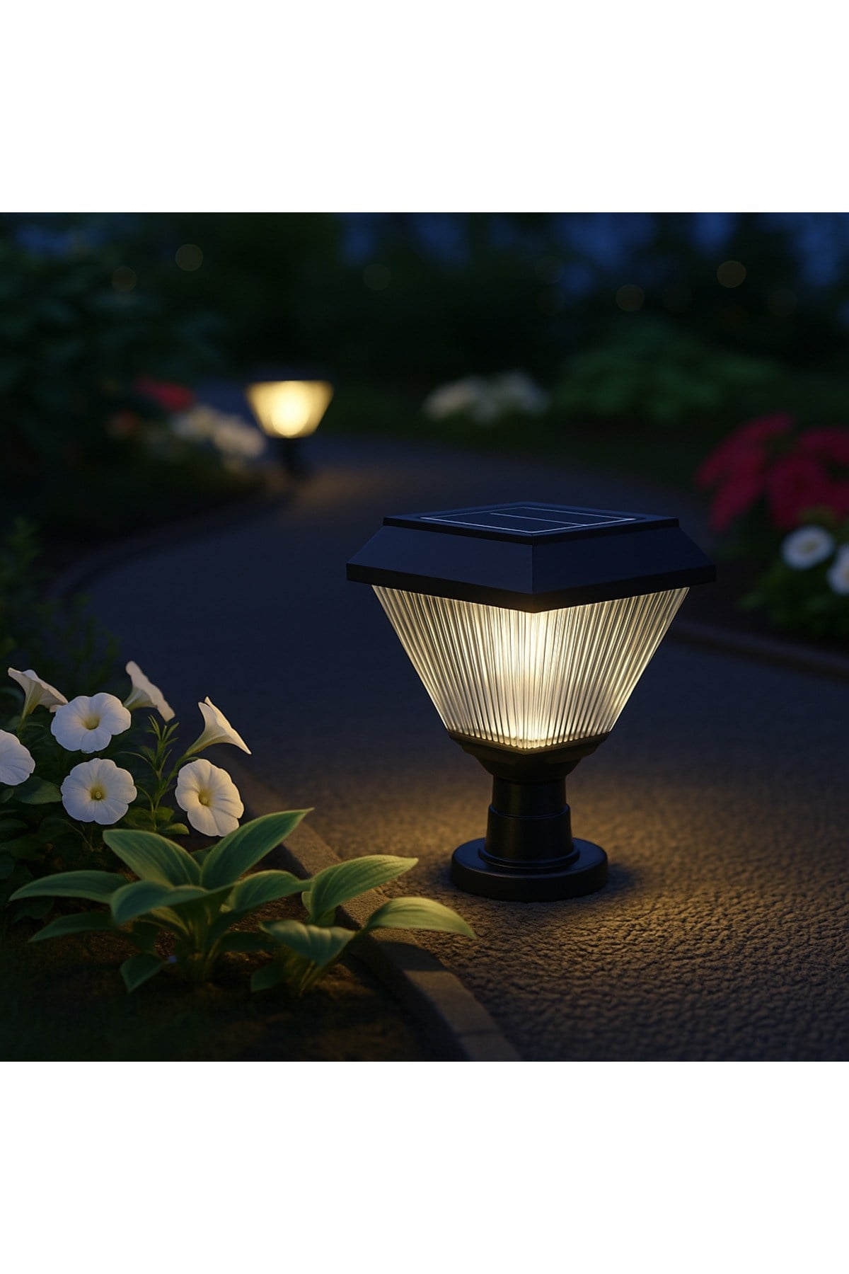 KBA751 SET ÜSTÜ SOLAR APLİK — 30W / RGB / 3.7V 2.2Ah / UZAKTAN KUMANDALI