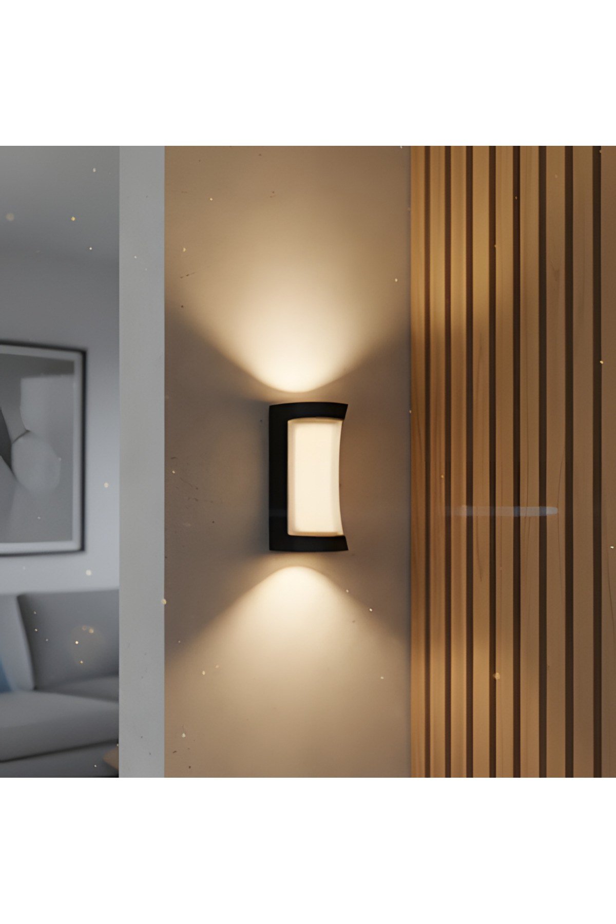 KDA738 DEKORATİF LED APLİK 10W 1200 Lümen Güçlü 10W - Gün Işığı