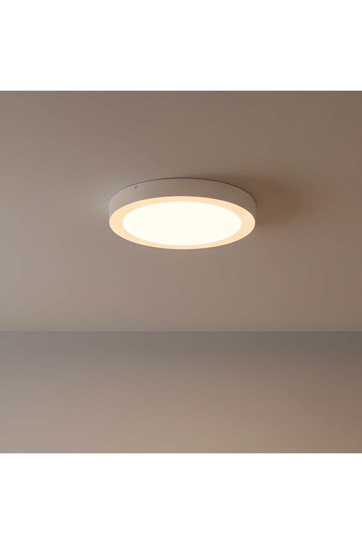 Kendal KDL422 Yuvarlak LED Panel Spot 18W 1440 Lümen 3000K SARI IŞIK