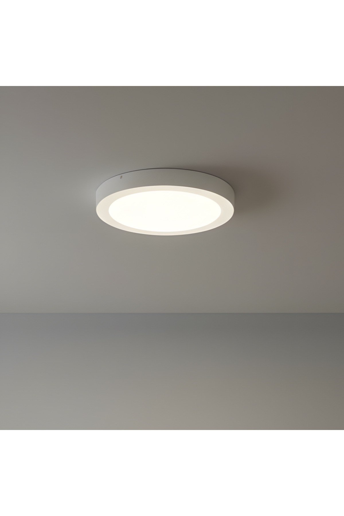 Kendal KDL423 Yuvarlak LED Panel Sıva üstü 24W 1920 Lümen - 6500K - Doğal Beyaz