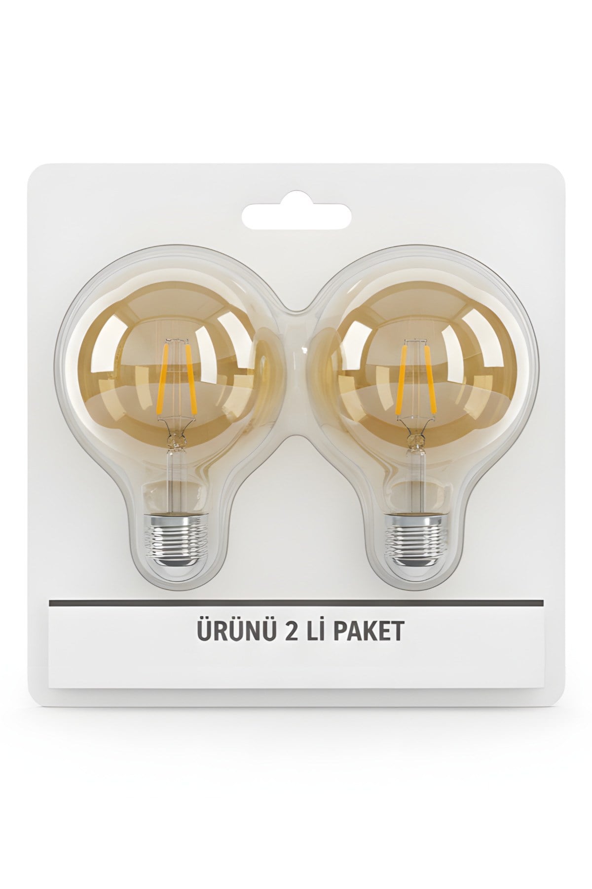 KES607 – LED Rustik Ampul 8W 2700K (800 Lümen / 2'Lİ PAKET)
