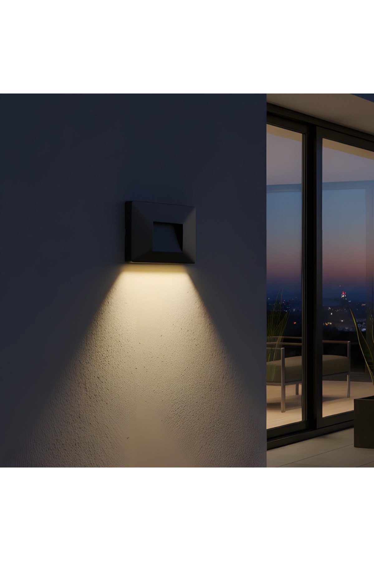 LED DIŞ MEKAN DUVAR ARMATÜRÜ — KDA756 / 3W / 270 Lümen / IP65 - GÜNIŞIĞI