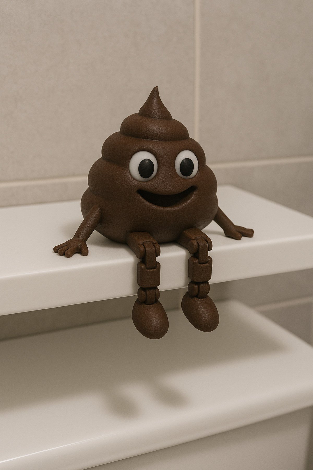 Banyo Dekoratif Kaka Figürü