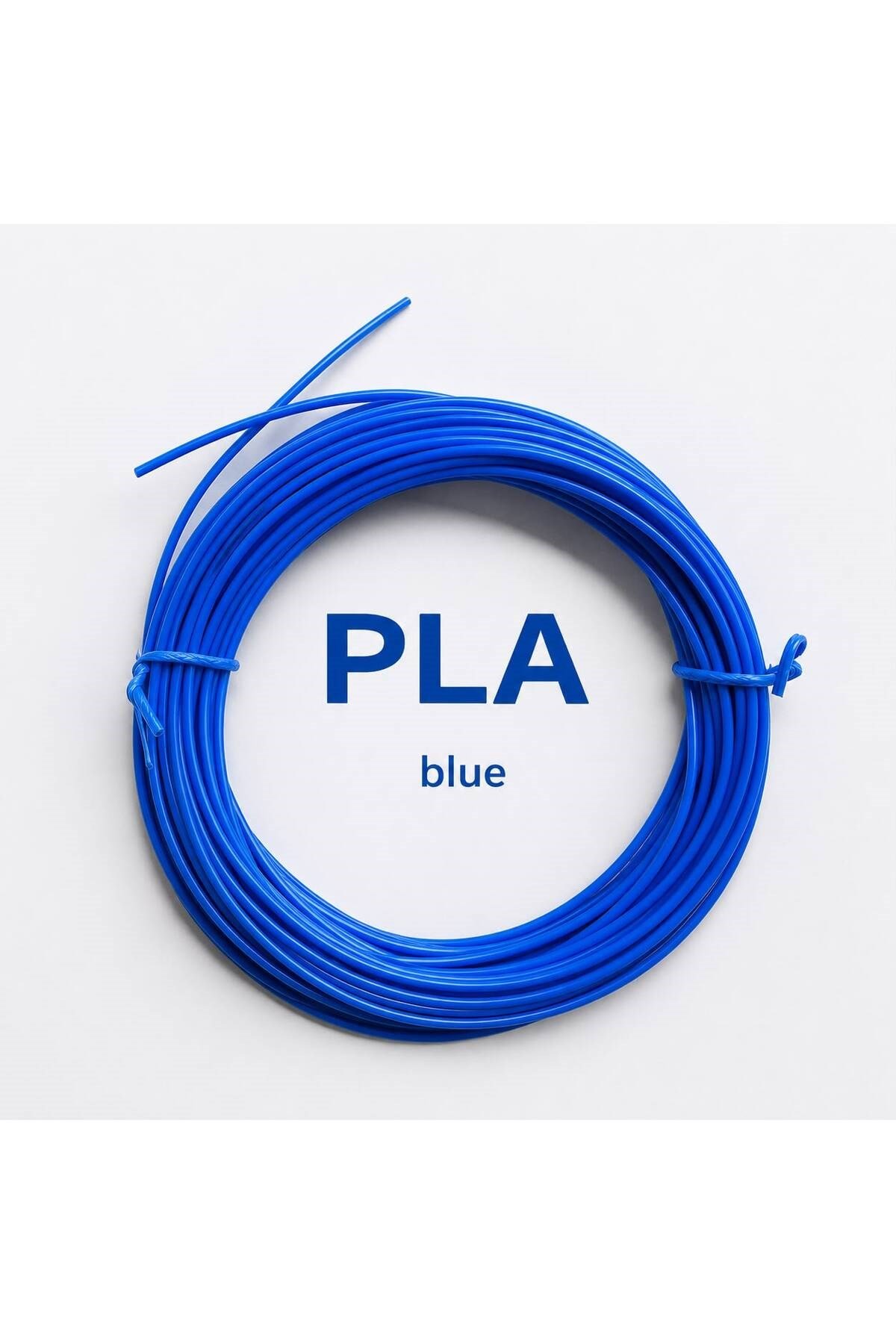 3d Pen Filament Pla 1.75mm Mavi Renk Pla 10 Metre 3 Boyutlu Kalem Plastiği Filamenti