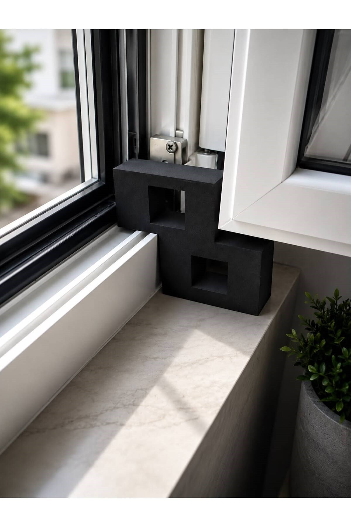 Balkon Kapı Pencere Stoperi Pencere durdurucu Rüzgar Önleyici Cam Tutucu