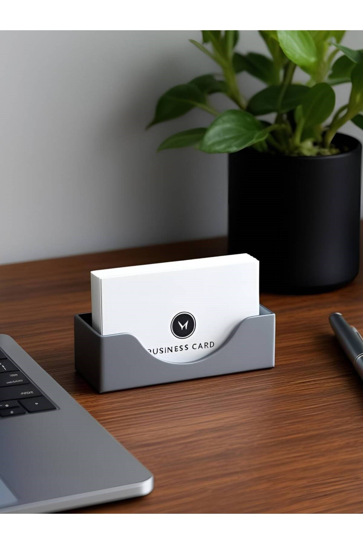 Masa Üstü Kartvizitlik Modern Şık Minimal Tasarım