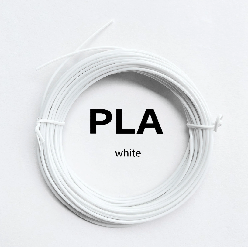 3D Kalem İçin 10 Metre Pla Filament Beyaz Renk