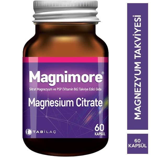 Magnimore Magnezyum Sitrat 60 Kapsül