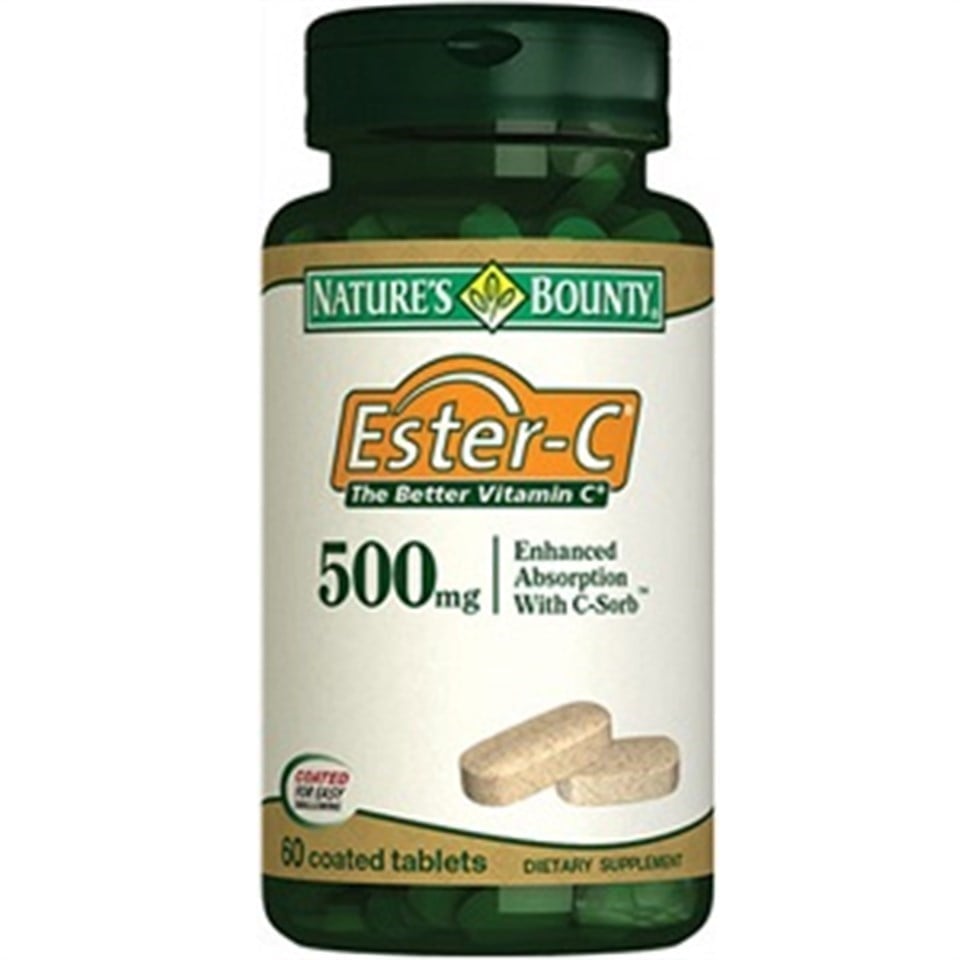 Nature's Bounty Ester C 500 Mg 60 Tablet