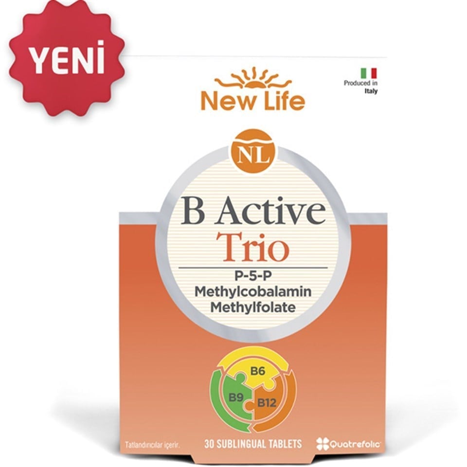 New Life B Active Trio 30 Tablet