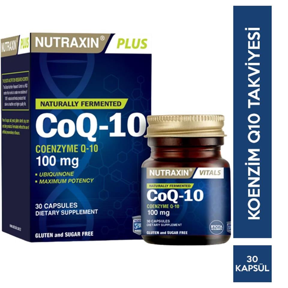 Nutraxin CoQ-10 100 mg 30 Softgel