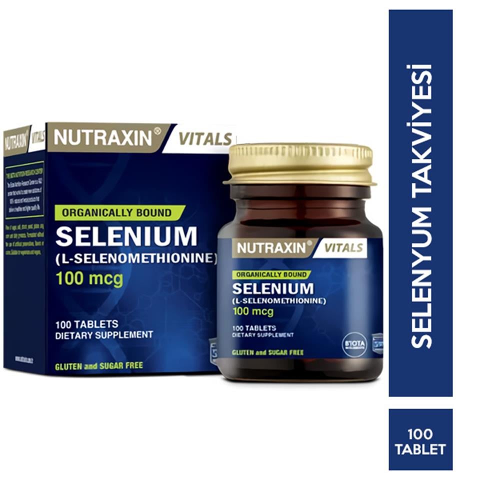 Nutraxin Selenium 100 mcg 100 Tablet