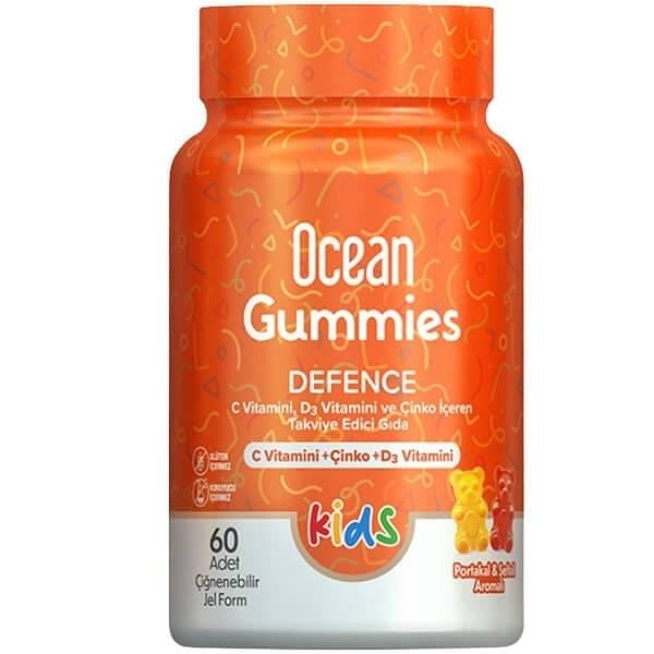 Orzax Ocean Smart Gummies Multivitamin Meyve Sulu Jel 64 Adet