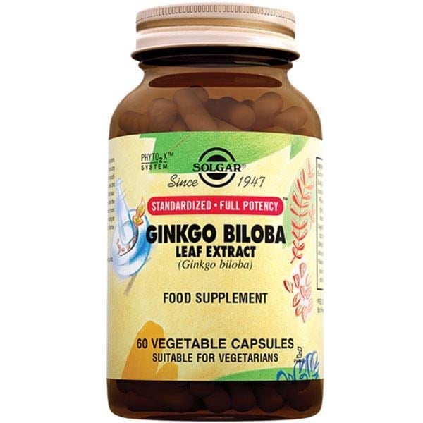 Solgar Ginkgo Biloba Leaf Extract 60 Kapsül