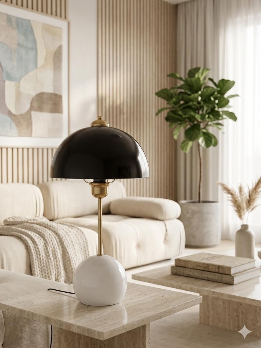 Aura Küre Lambader Başlıklı modern Vintage Bohem abajur Gece lambası ve yatak odası Salon