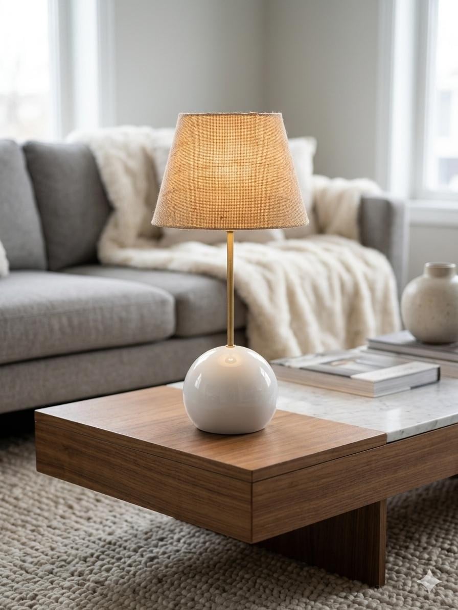 Aura Küre Lambader Başlıklı modern Vintage Bohem abajur Gece lambası ve yatak odası Salon