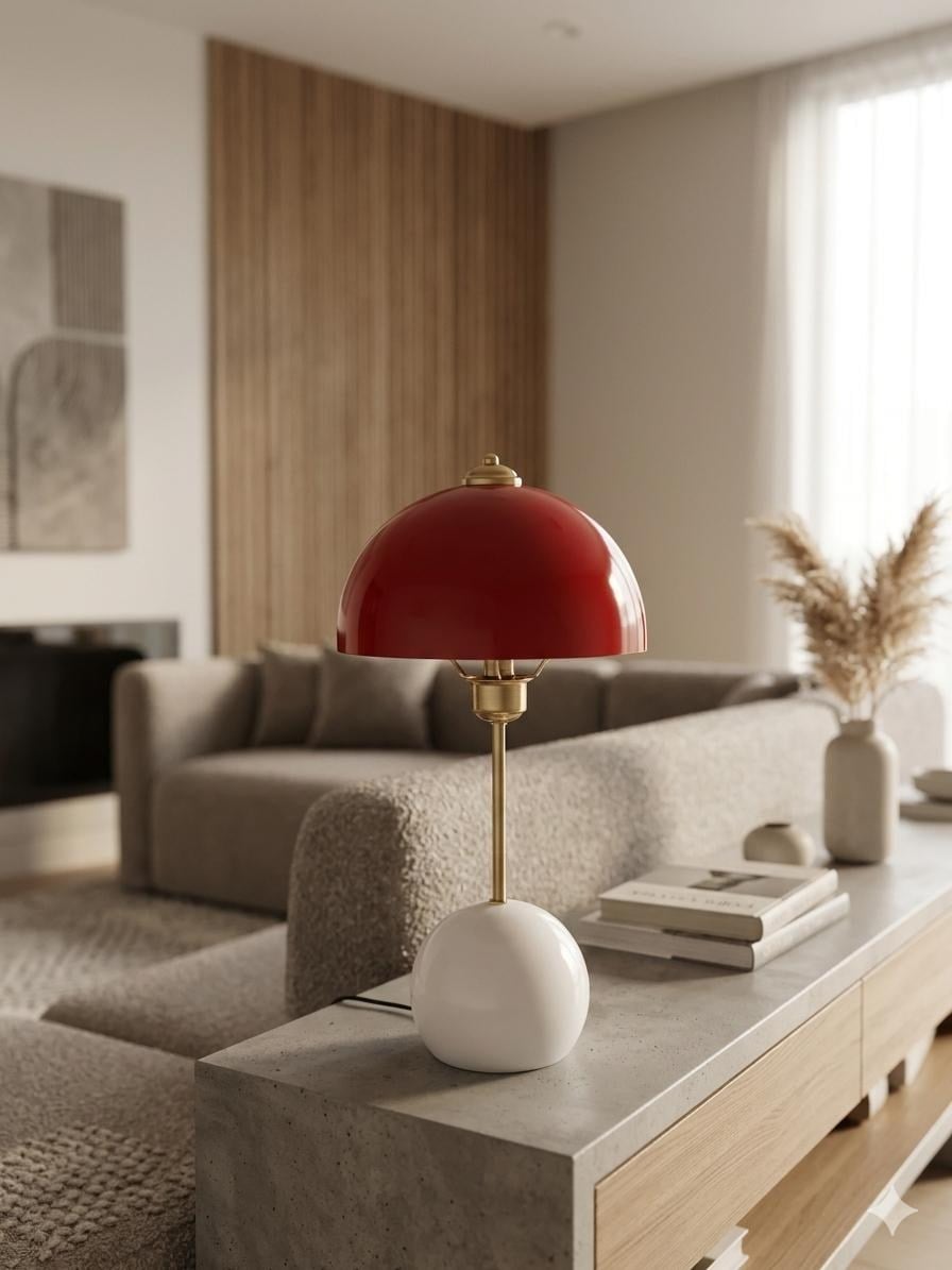 Aura Küre Lambader Başlıklı modern Vintage Bohem abajur Gece lambası ve yatak odası Salon