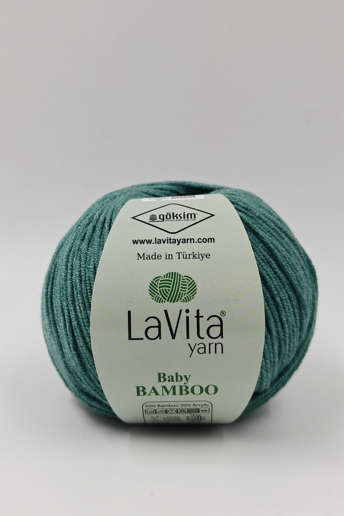 Baby Bamboo El Örgü İpi %50 Bambu %50 Akrilik 50gr (8165 ARONA)