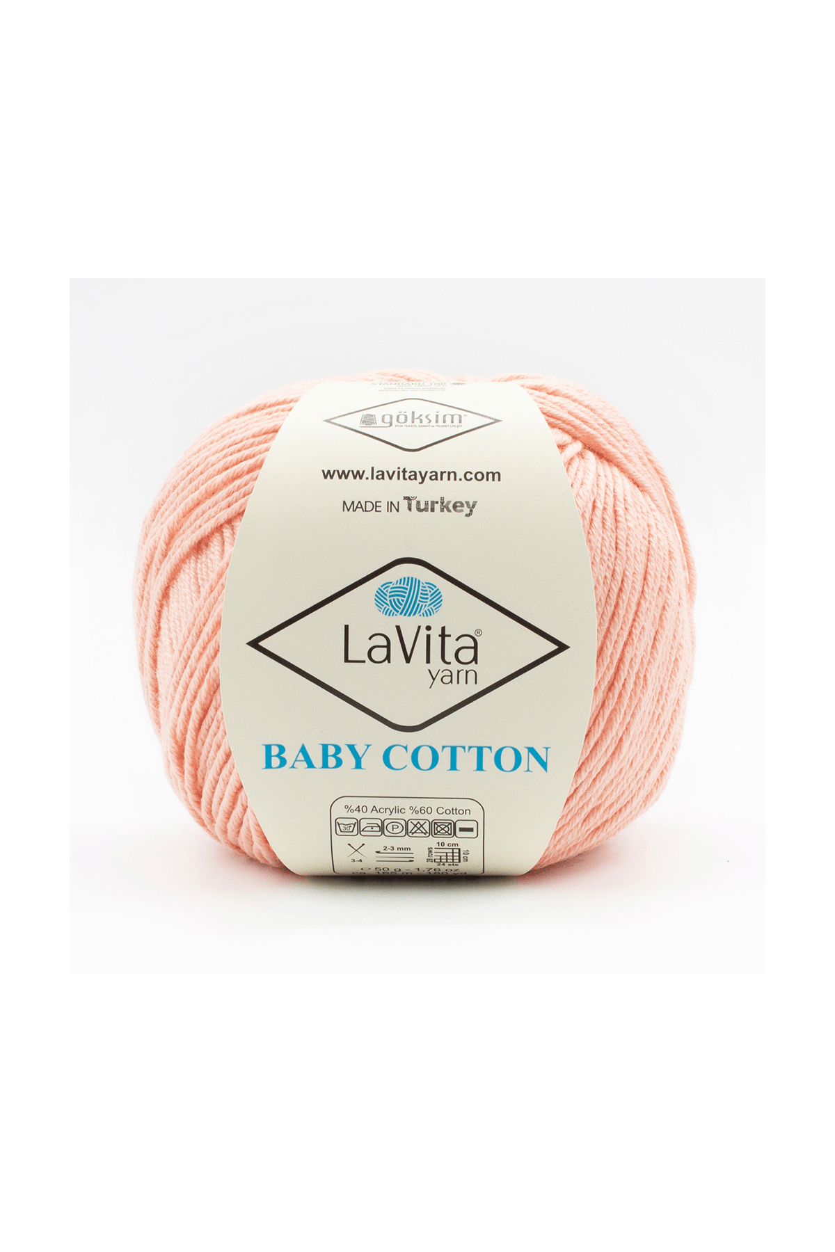 Baby Cotton Amigurumi Ve El Örgü Ipi %40 Akrilik %60 Cotton 50gr (4001 YAVRUAĞZI)