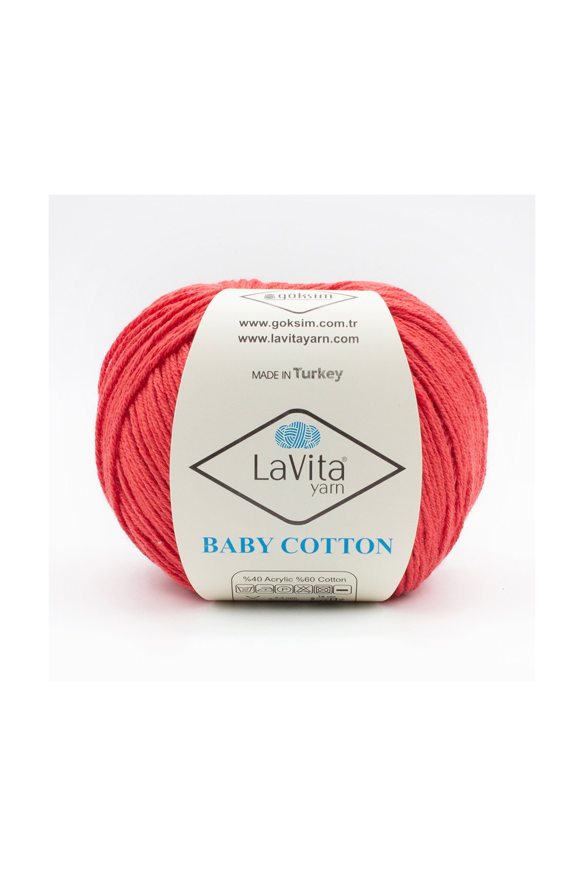 Baby Cotton Amigurumi Ve El Örgü Ipi %40 Akrilik %60 Cotton 50gr (4024 ORTANCA)