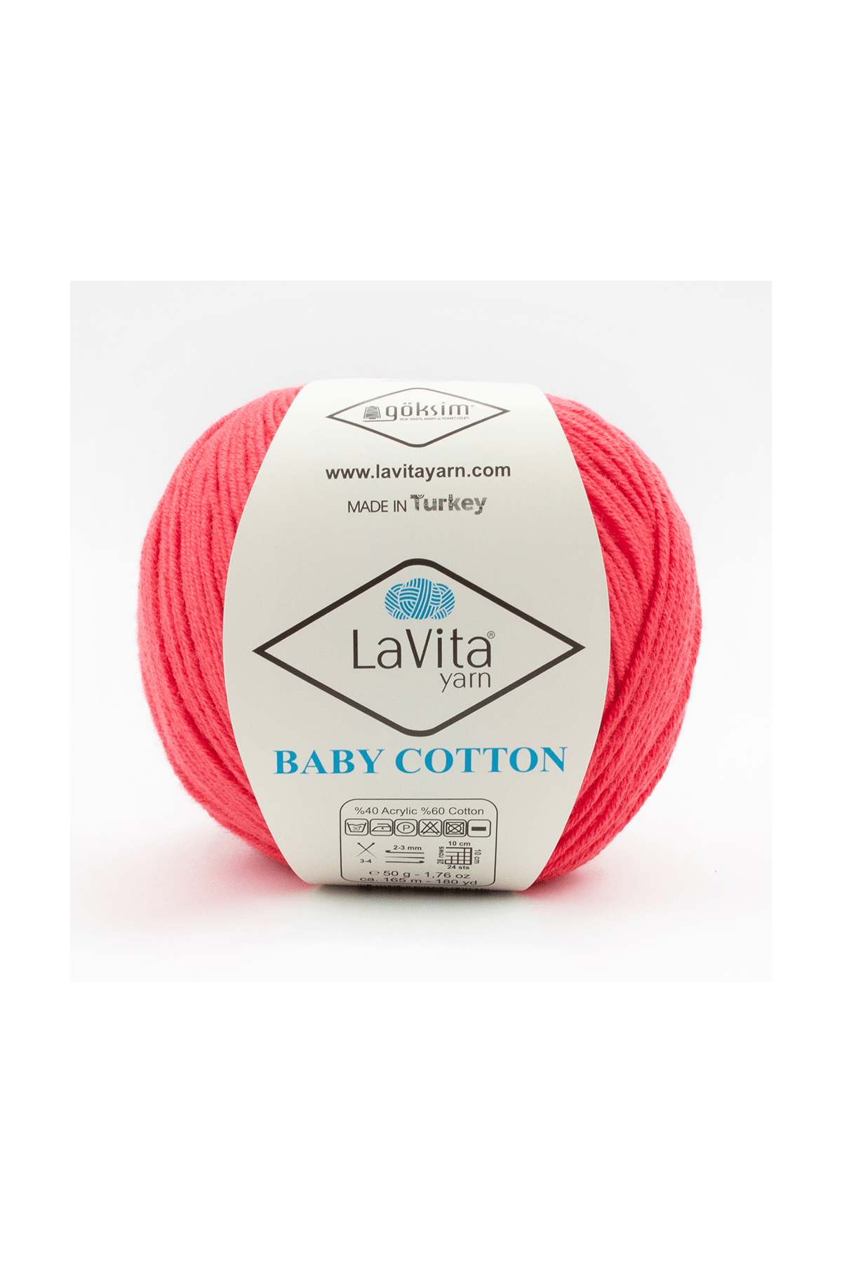 Baby Cotton Amigurumi Ve El Örgü Ipi %40 Akrilik %60 Cotton 50gr (4137 NAR KAYISI)