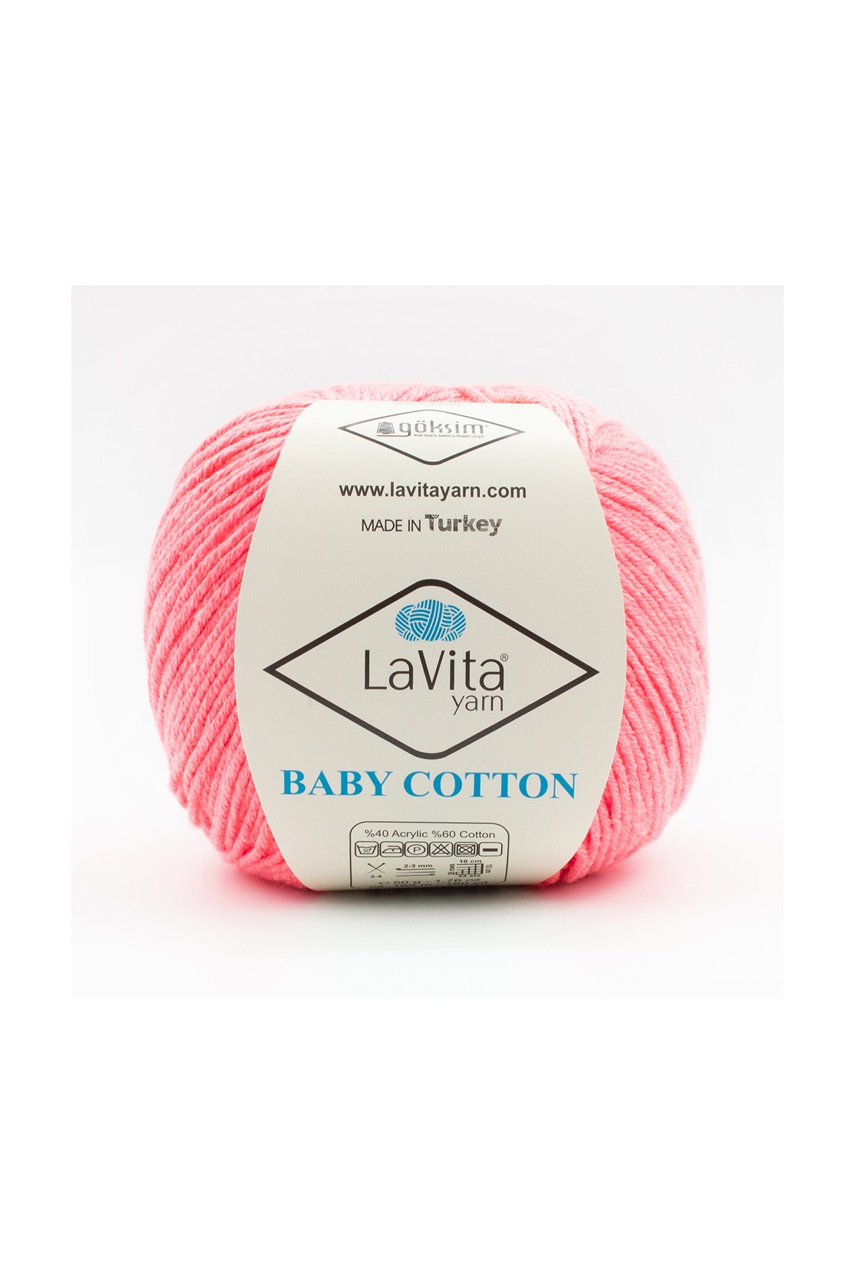 Baby Cotton Amigurumi Ve El Örgü Ipi %40 Akrilik %60 Cotton 50gr (4138 NEON SOMON)