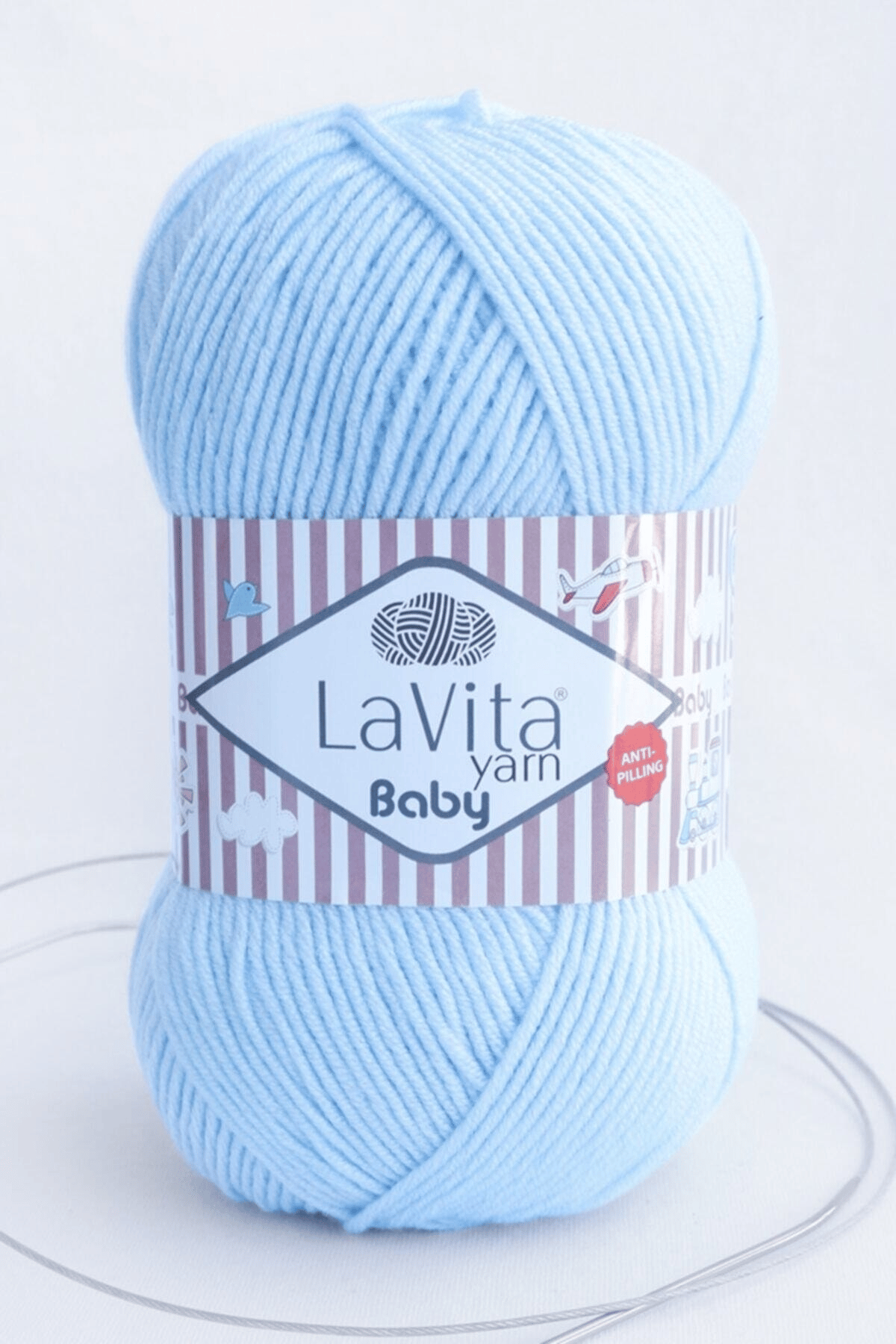 Baby El Örgü Ipligi, Taka Yarn (SERİN MAVİ-5019)