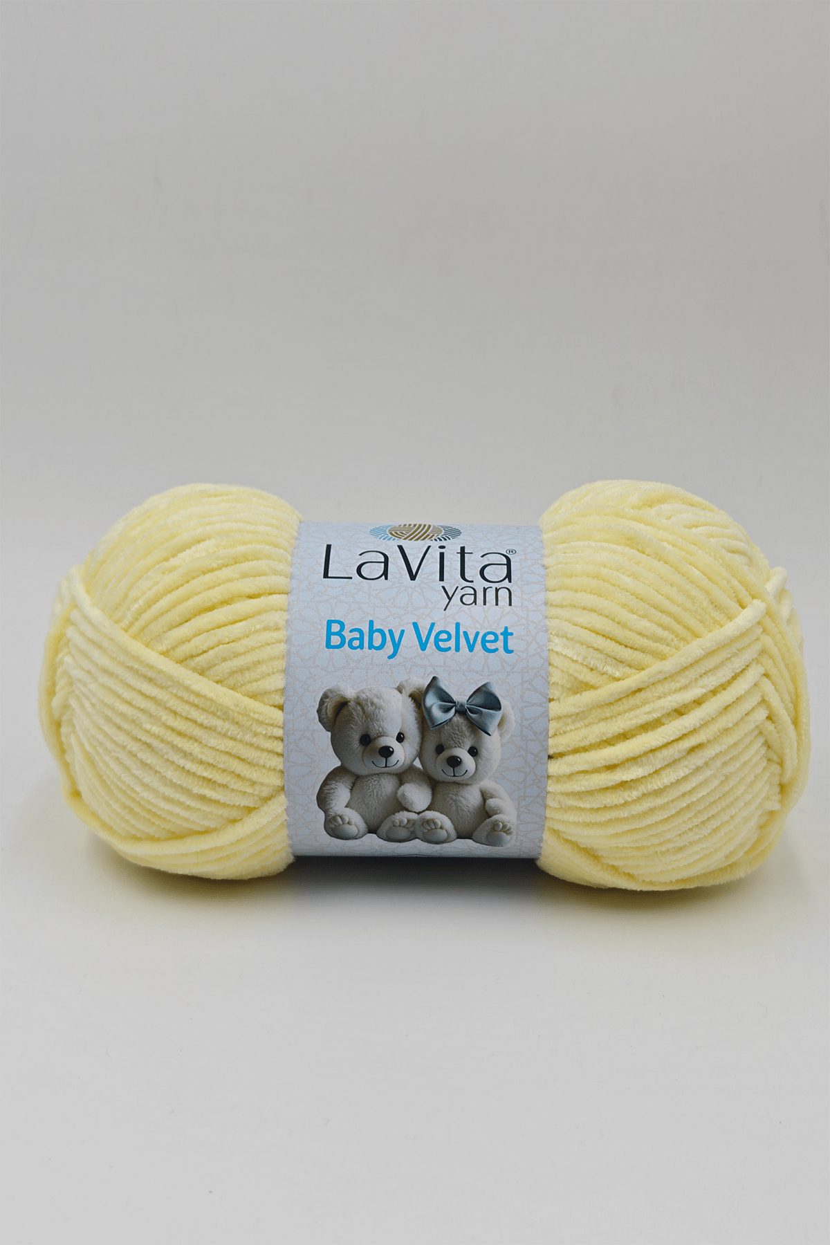 Baby Velvet Kadife El Örgü İpi %100 Polyester 100gr (1041 SARI)