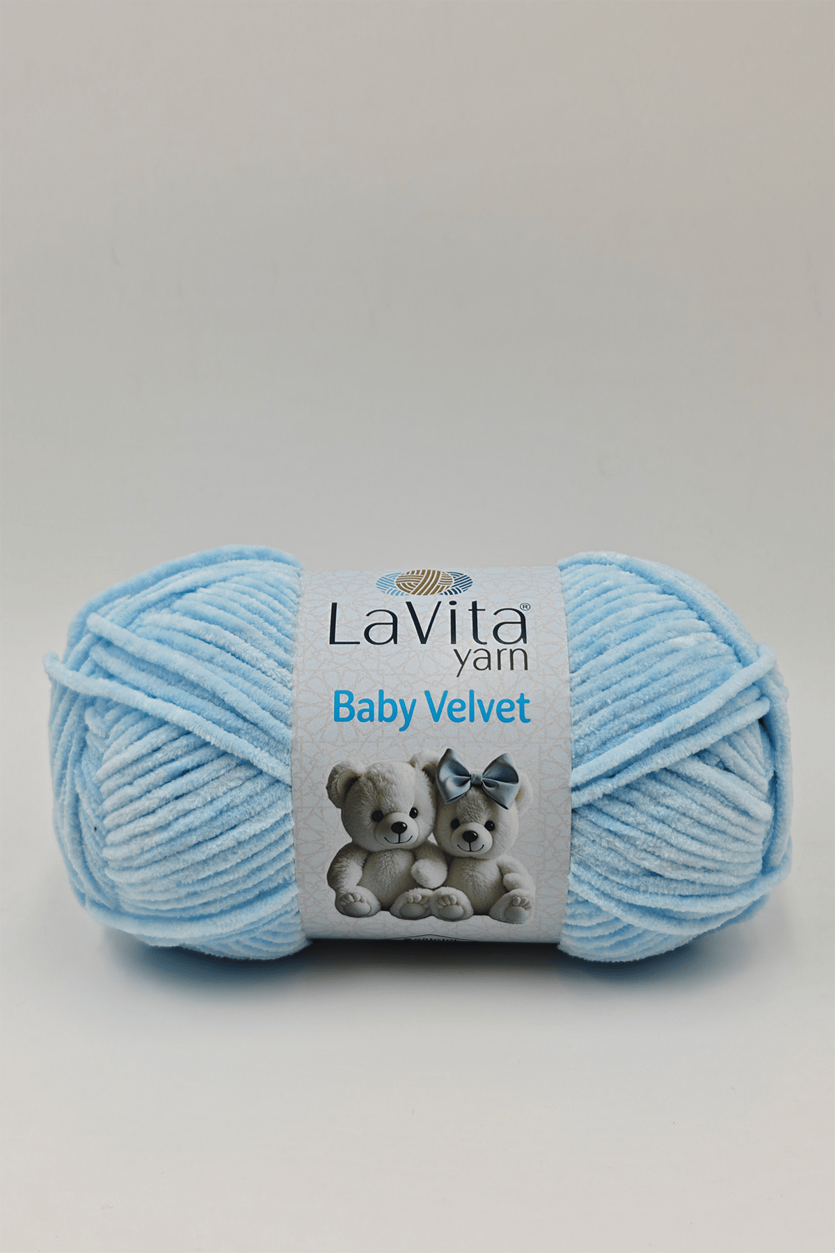 Baby Velvet Kadife El Örgü İpi %100 Polyester 100gr (5010 MAVİ)