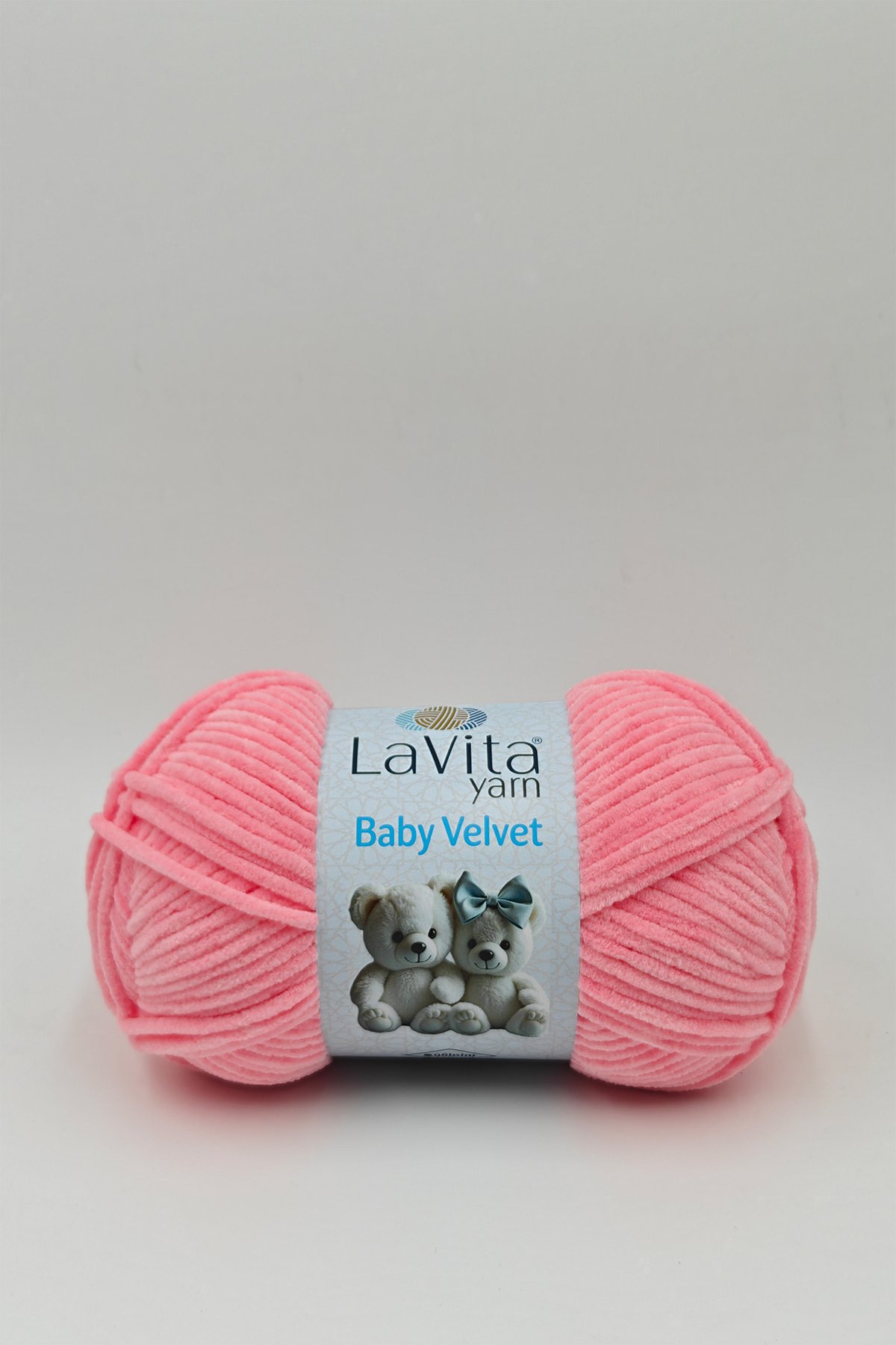 Baby Velvet Kadife El Örgü İpi %100 Polyester 100gr (4159 PEMBE)