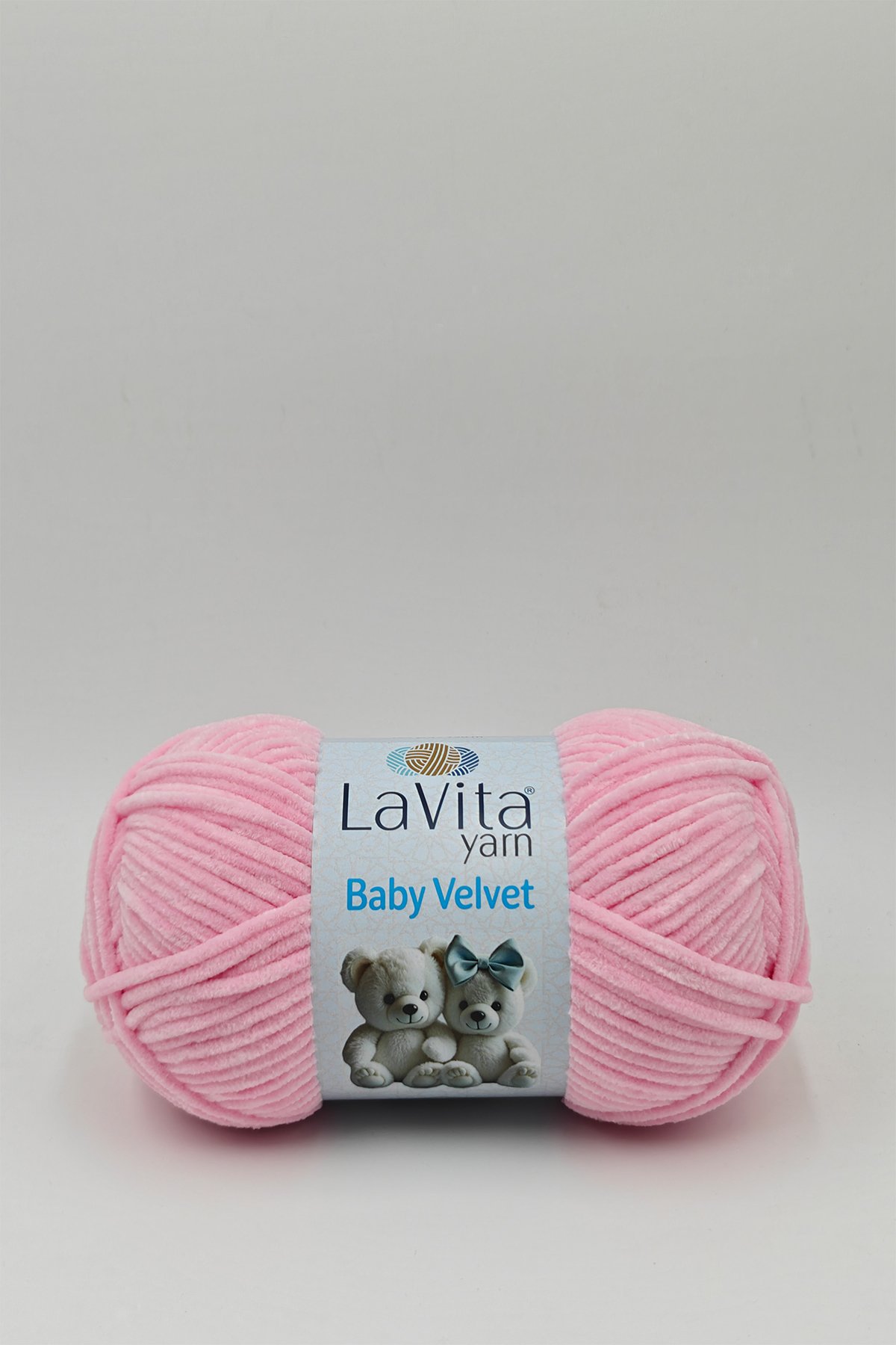 Baby Velvet Kadife El Örgü İpi %100 Polyester 100gr (4007 BEBE PEMBE)