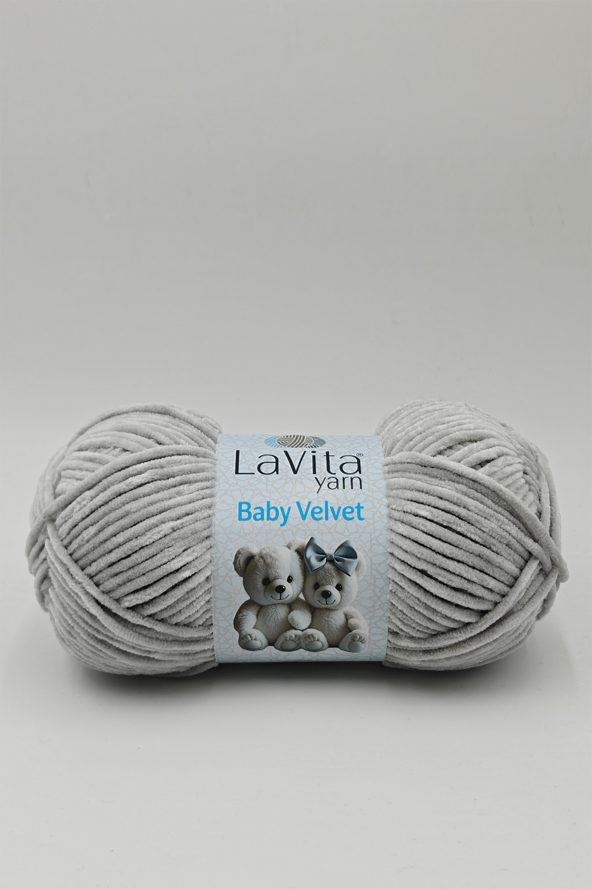 Baby Velvet Kadife El Örgü İpi %100 Polyester 100gr (6013 GRİ)