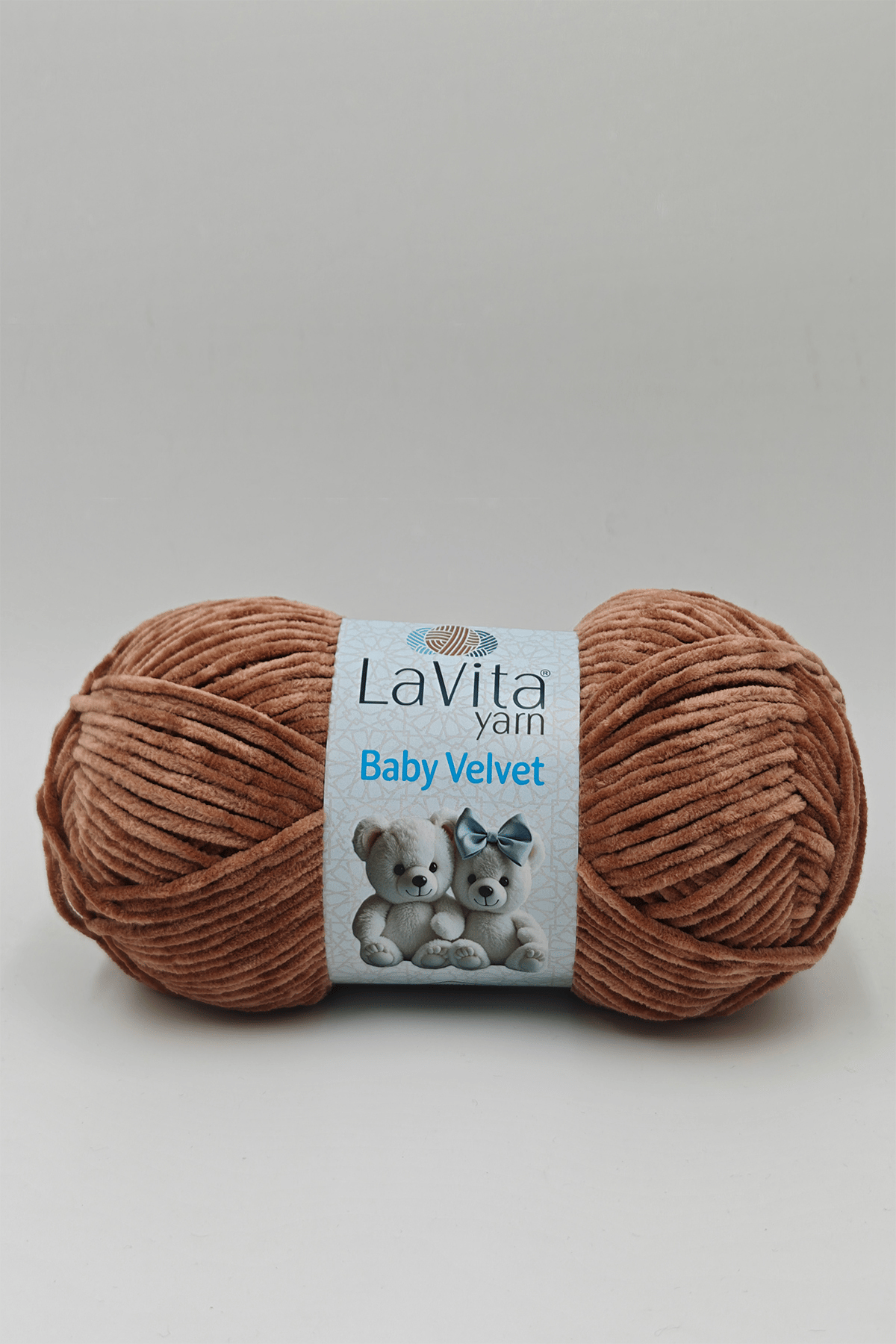 Baby Velvet Kadife El Örgü İpi %100 Polyester 100gr (7120 DEVE TÜYÜ)