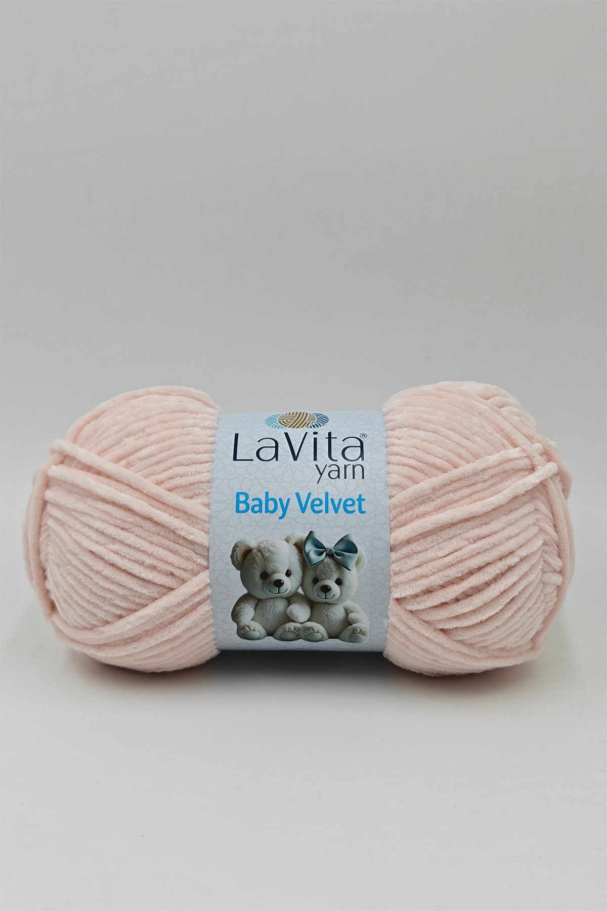 Baby Velvet Kadife El Örgü İpi %100 Polyester 100gr (4141 AÇIK PUDRA)