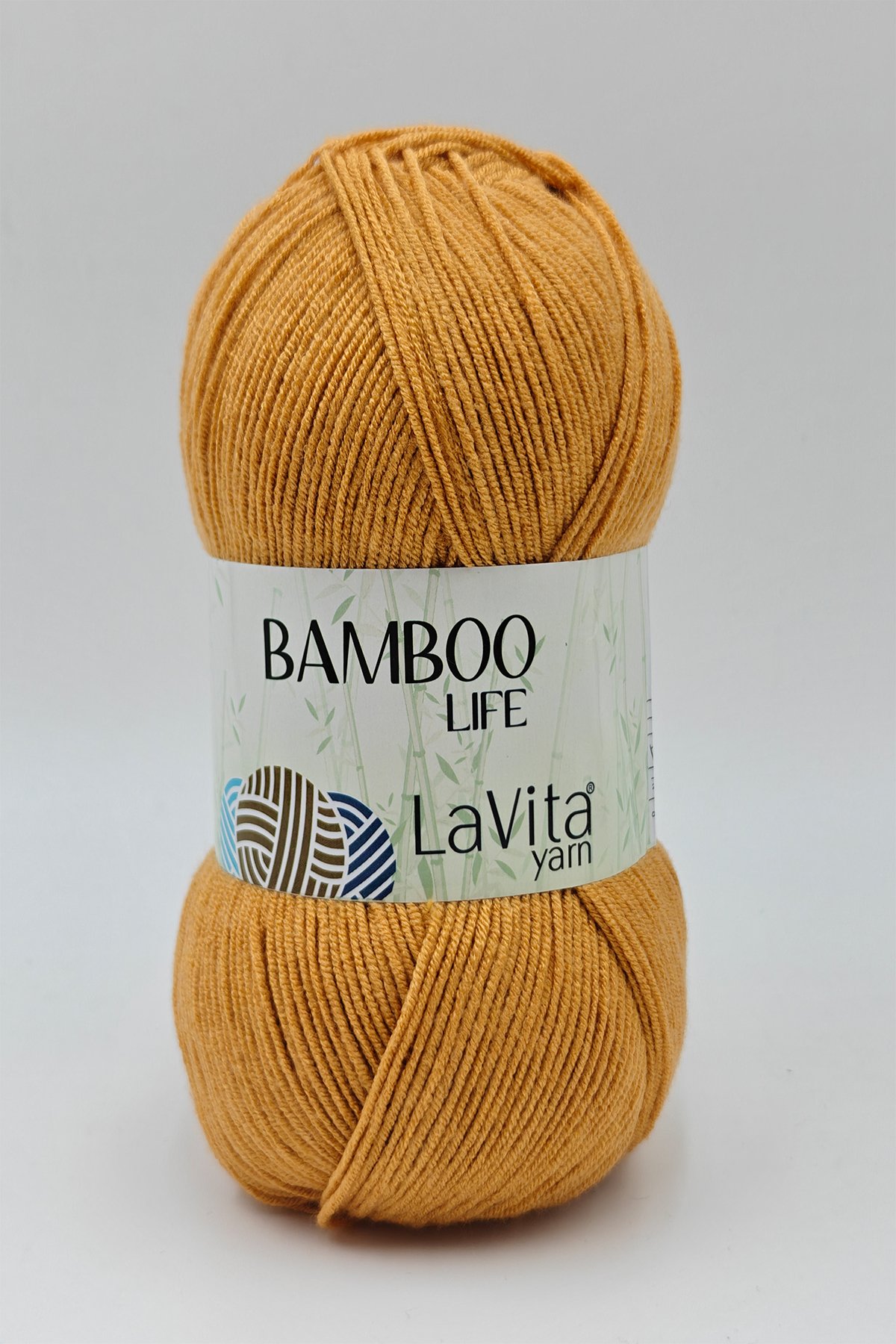 Bamboo Life El Örgü İpi %50 Bambu %50 Akrilik 100gr (2034 HARDAL)