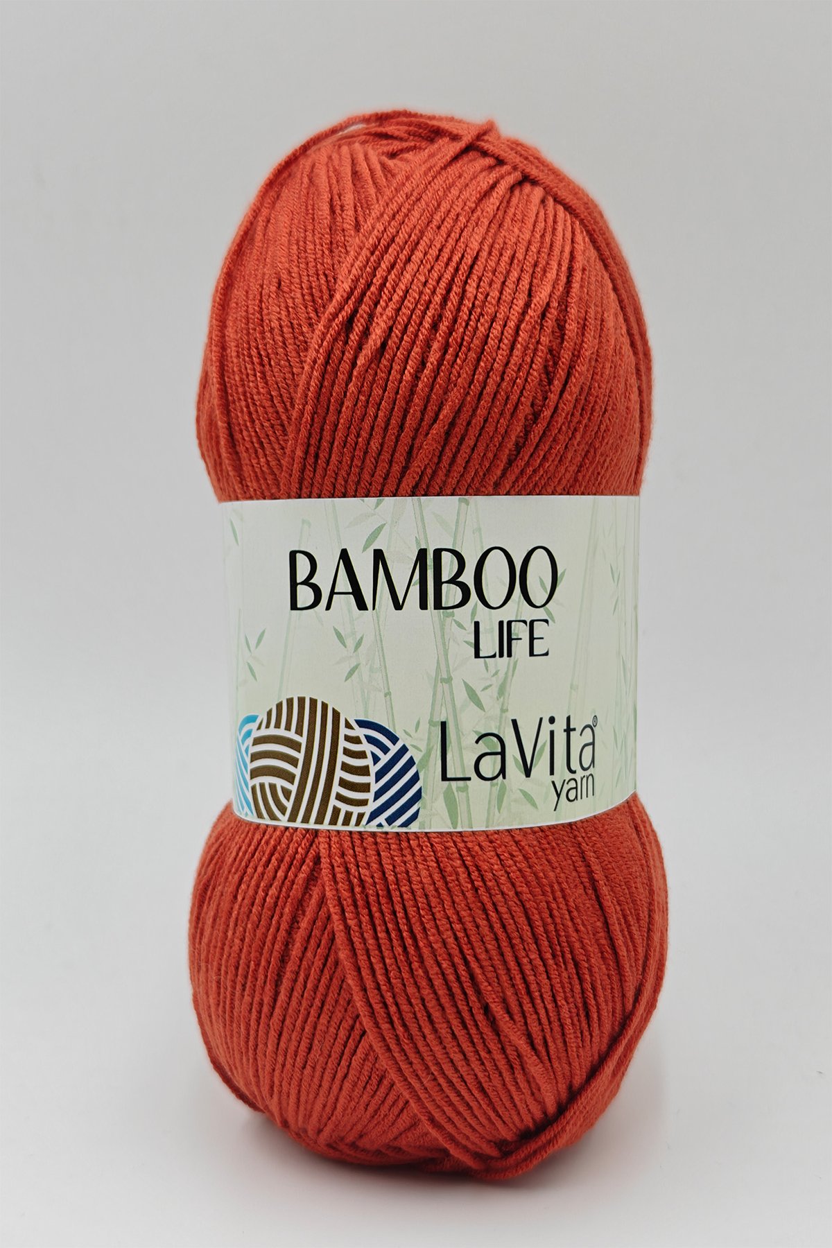 Bamboo Life El Örgü İpi %50 Bambu %50 Akrilik 100gr (3217 KİREMİT)