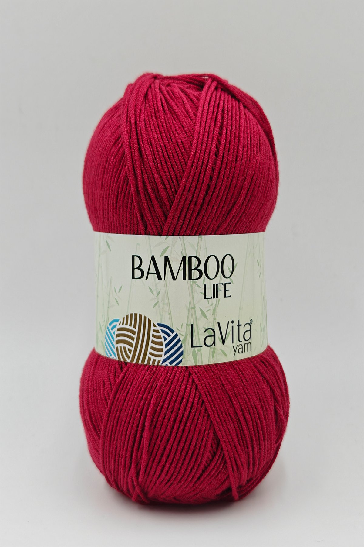 Bamboo Life El Örgü İpi %50 Bambu %50 Akrilik 100gr (3215 VİŞNE)
