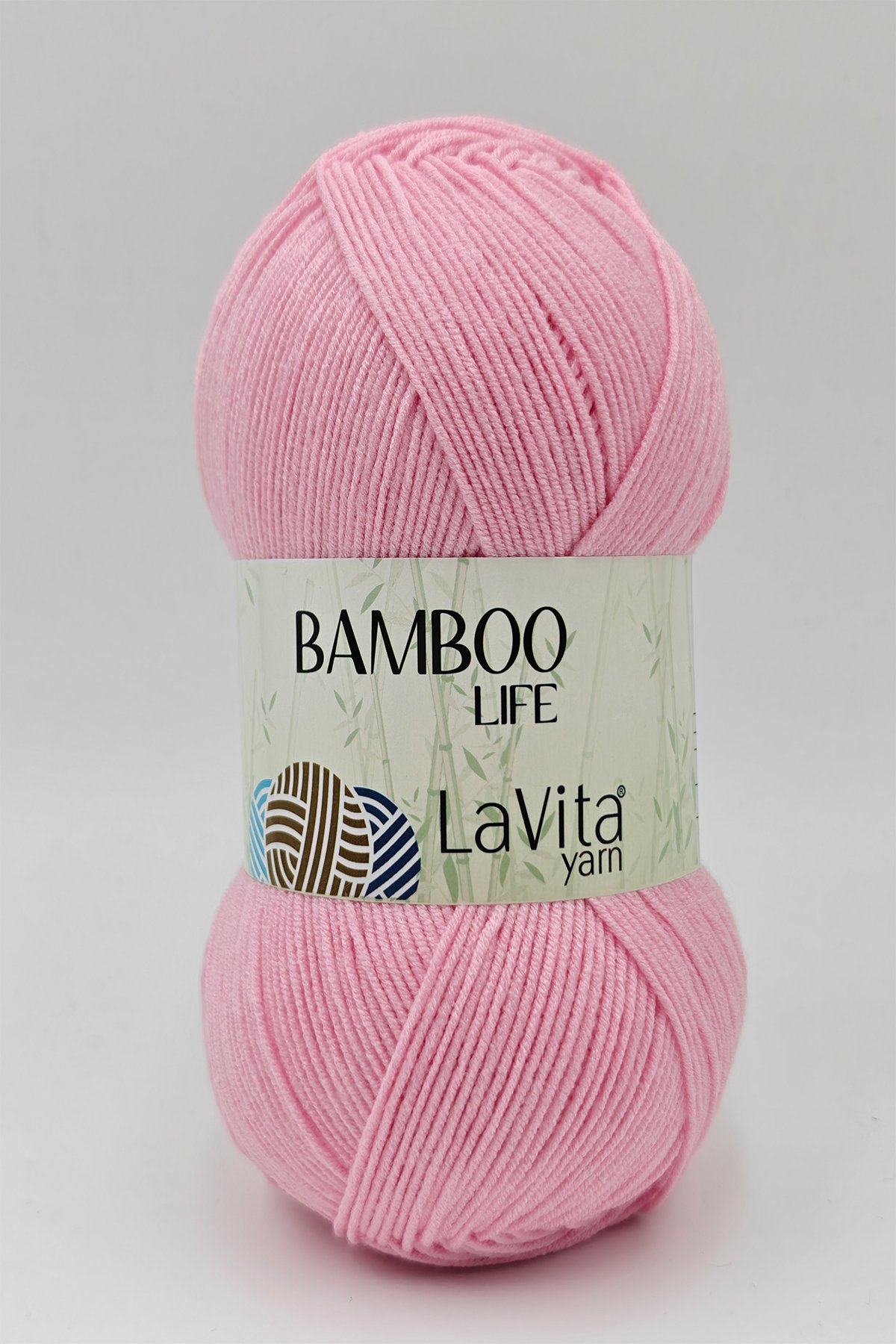 Bamboo Life El Örgü İpi %50 Bambu %50 Akrilik 100gr (4109 BEBE PEMBE)