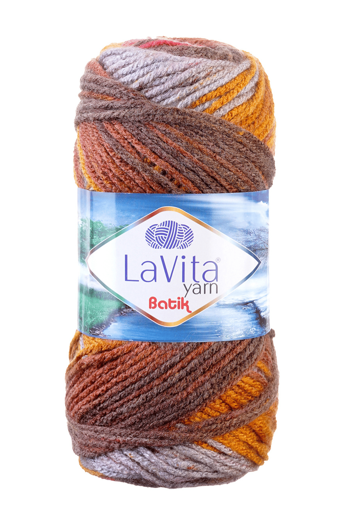 Batik El Örgü İpi %100 Akrilik 100gr (DG12 LOTUS)