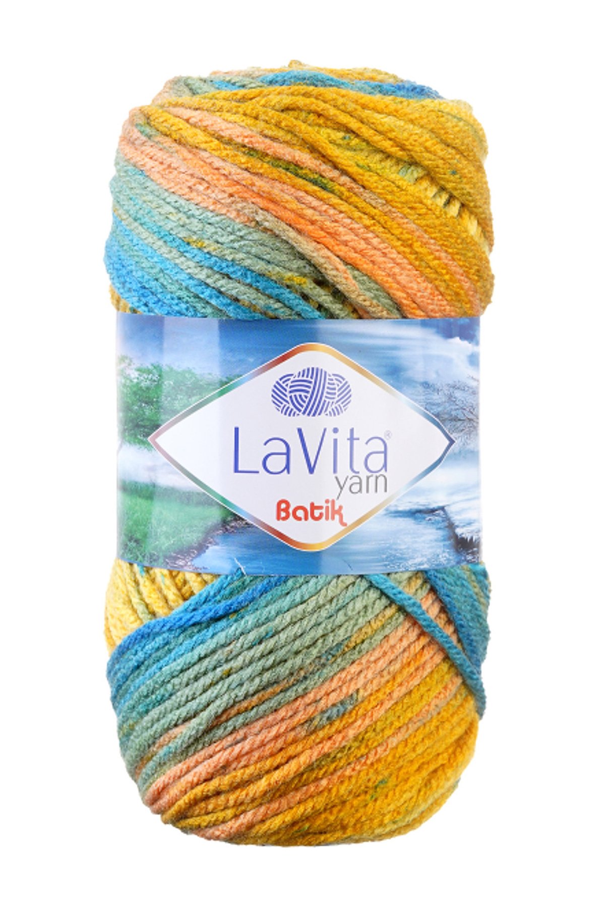 Batik El Örgü İpi %100 Akrilik 100gr (DG05 AYIŞIĞI)