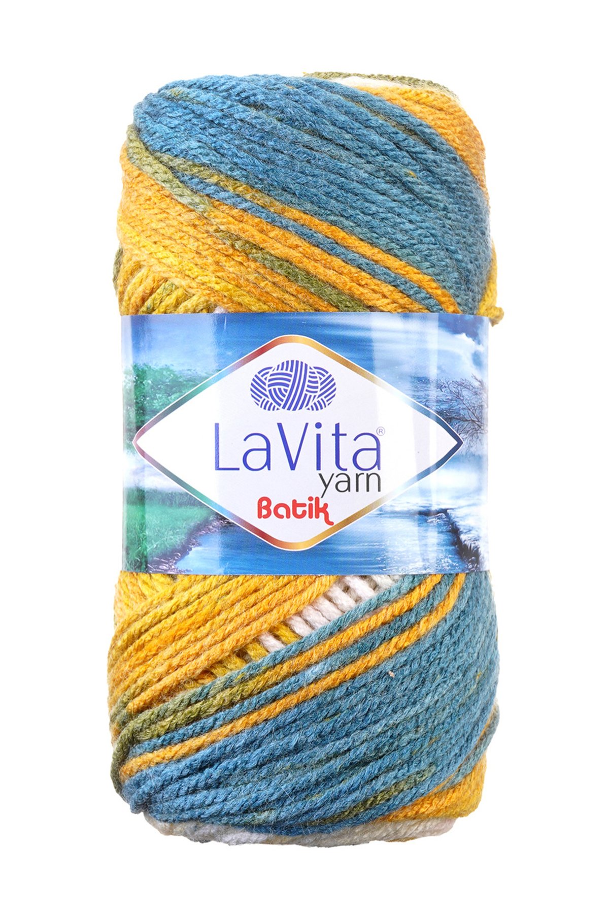 Batik El Örgü İpi %100 Akrilik 100gr (DG19 NERGİS)