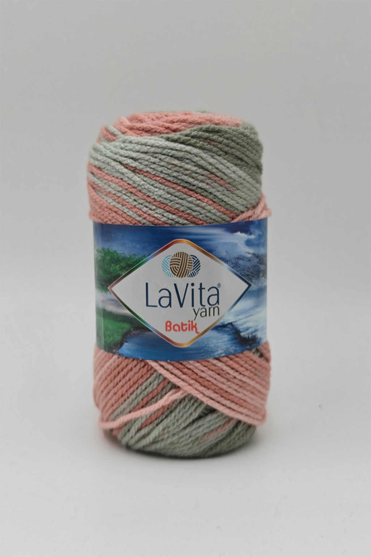 Batik El Örgü İpi %100 Akrilik 100gr (DG13 BEGONYA)