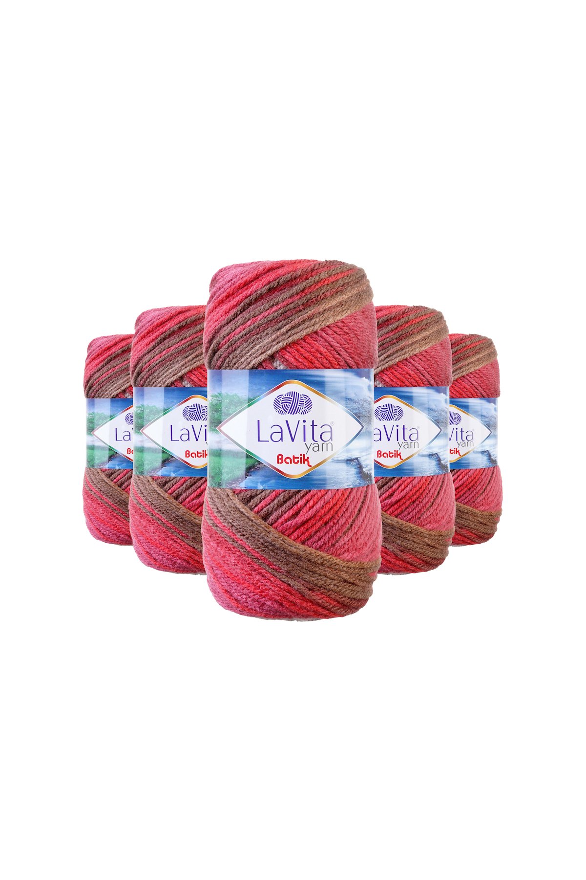 Batik El Örgü İpi %100 Akrilik 500gr 5 ADET (DG02 PAPATYA)